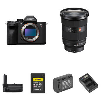 Sony a7R V Mirrorless Camera with 24-70mm f/2.8 II Lens and Performance Kit