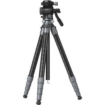 SmallRig Ultra-Light Travel Video Carbon Fiber Tripod with Fluid Head