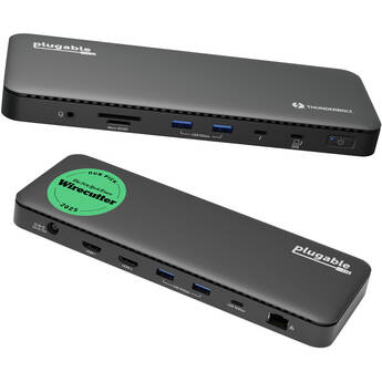 Plugable 13-in-1 Thunderbolt 4 Dock (Black)