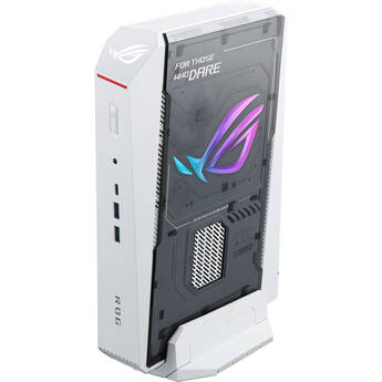 ASUS Republic of Gamers NUC 16 Mini Desktop Gaming Computer (White)