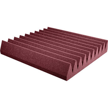 Auralex 4" Studiofoam Wedge-22 (Burgundy) - 6 Pieces