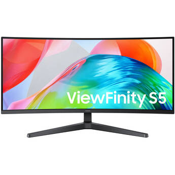 Samsung ViewFinity S5 S55GH 34" 1440p HDR 120 Hz Curved Ultrawide Monitor