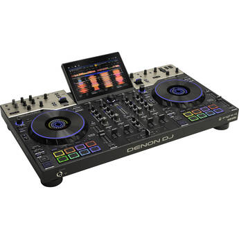 Denon DJ Prime 4 G2 4-Channel Standalone DJ System with Built-In FX, Lighting Output, and Stems