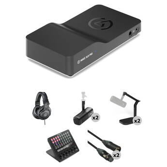 Elgato Wave XLR Pro 2-Person Podcasting Kit