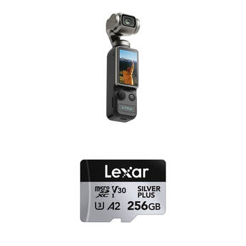 Xtra Muse Gimbal Action Camera Kit with microSD Card