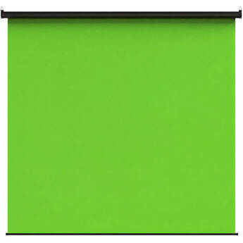 KHOMO GEAR Pull-Down Backdrop (Chroma-Key Green, 84 x 84")