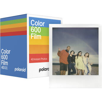 Polaroid Color 600 Instant Film (5-Pack, 40 Exposures)