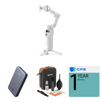 DJI Osmo Mobile 7 Smartphone Gimbal with Power Bank & Optics Cleaning Kit