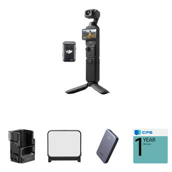 DJI Osmo Pocket 3 Creator Combo with LED Light Expansion Kit