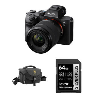 Sony a7 III Mirrorless Camera with 28-70mm f/3.5-5.6 Lens and Basic Bundle