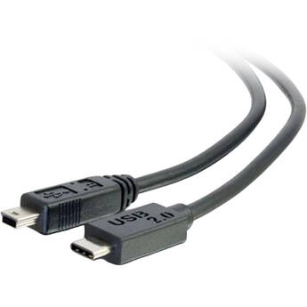 C2G USB-C to USB Mini-B 2.0 Cable (6')