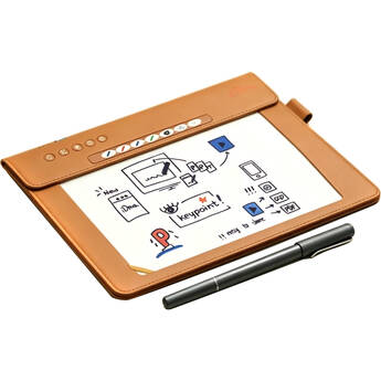 iDma PP-110 Pen on Paper Digital Meeting Assistant (Horizontal, Leather)