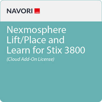 Navori Nexmosphere Lift/Place and Learn for Stix 3800 (Cloud Add-On License)