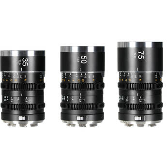 Sirui Saturn V2 T2.9 1.6x Full Frame Anamorphic 3-Lens Set (Sony E, Neutral Flare)