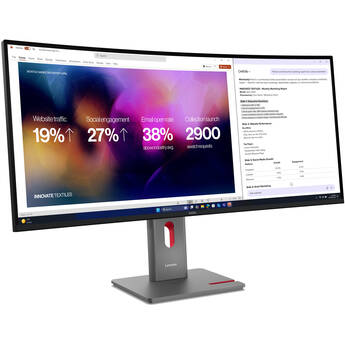Lenovo ThinkVision P40WD-40 39.7" 4K 120 Hz Curved Ultrawide Monitor