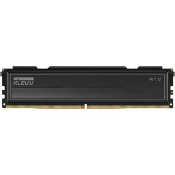 KLEVV 32GB FIT V DDR5 6000 MT/s Low-Profile UDIMM Memory Kit (2 x 16GB, Jet Black)