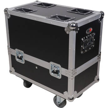 ProX Universal ATA Dual-Speaker Flight Case with Casters (18 x 11 x 11")