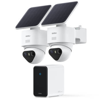 aosu SolarCam T2 UHD 4K Ultra System 2-Camera Kit
