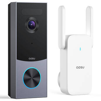 aosu 5MP Video Doorbell R1 Ultra with aosuBase Mini Hub
