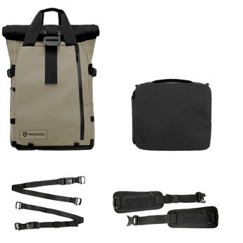 WANDRD PRVKE Backpack V3 with Photo Bundle (Yuma Tan, 31L)