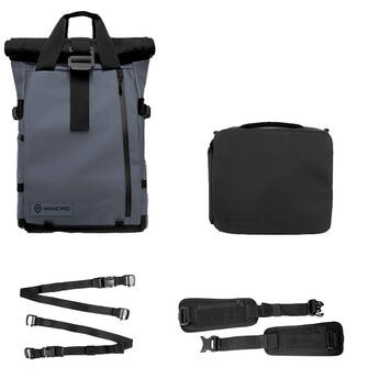 WANDRD PRVKE Backpack V3 with Photo Bundle (Blue, 21L)