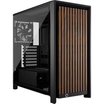 CORSAIR 4000D WOOD RS MT PC CASE BLK/WLNT