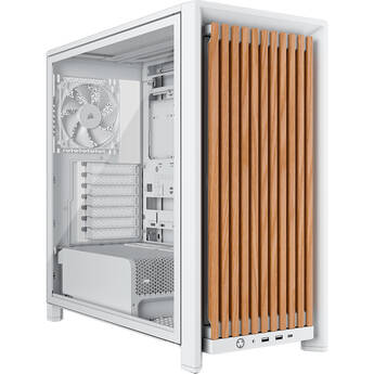 CORSAIR 4000D WOOD RS MT PC CASE WHT/OAK