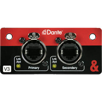 Allen & Heath SQ Dante Module for SQ Mixers and AHM-64 Audio Processor