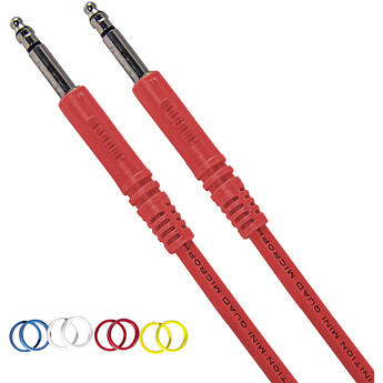 Mogami Bantam Tiny Telephone Patch Cable (Red, 24")