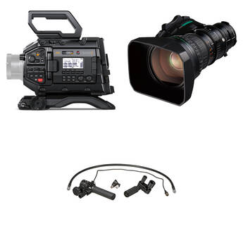 Blackmagic Design URSA Broadcast G2 Camera with Fujinon 8.5-170mm Lens & Zoom/Focus Control