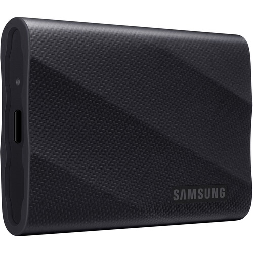 Samsung 2TB T9 Portable SSD with MagSafe/Cold Shoe SSD Holder (Black)