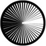 Rosco Standard Steel Gobo #78474B Contrast (B = Size 86mm)
