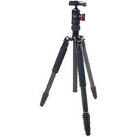 Fotopro X-GO Plus Carbon Fiber Tripod Kit with FPH-52Q Ball Head (Black)