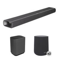 Harman Kardon Enchant 900 195W Dolby Atmos Soundbar + Harman Kardon Enchant Sub 6.5" Wireless Subwoofer + (2) Harman Kardon Enchant Wireless Home Speaker