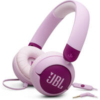 JBL Junior 320 Kid Safe On-Ear Wired Headphones (Purple)