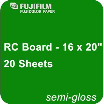 FUJIFILM Semi Gloss RC Board (16 x 20", 20 Sheets)