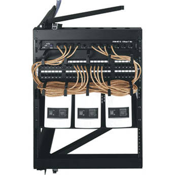 Middle Atlantic Open Swing Frame Wall Rack (20 Space)