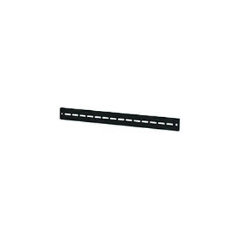 Winsted 10220 Horizontal Slotted Lacing Panel for Vertical Racks - (Pearl Gray)