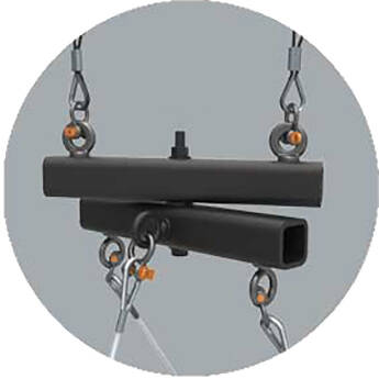 Adaptive Technologies SwivelBeam Speaker and Line Array Rigging Swivel Beam (24")