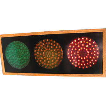 Alzatex RYG472A_OAK Large Red-Yellow-Green Indicator
