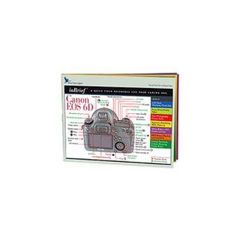 Blue Crane Digital InBrief Canon EOS 6D Laminated Field Reference Guide