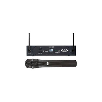 CAD WX1600 UHF 100-Channel Frequency Agile Handheld Wireless System (F: 638 to 662 MHz)