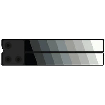 Filmsticks Gripsticks Laminate Resin Clapper Sticks (Tiny, Grayscale)
