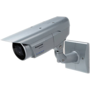 Panasonic 6 Series WV-SPW611L Super Dynamic HD Weatherproof IR PoE Network Camera with 2.8 to 10mm Lens (Light Gray)