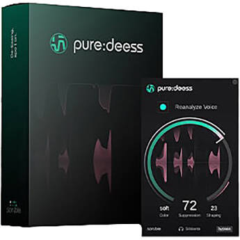 Sonible pure:deess DeEsser Plug-In (Full)