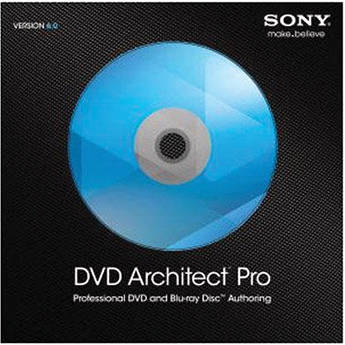 Sony DVD Architect Pro 6.0 ASDVDA6099ESD B&H Photo Video