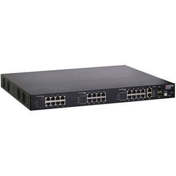 Vigitron MaxiiNet Vi30126 24-Port 100Mb PoE++ Compliant Managed Network Switch