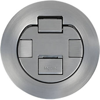 Wiremold Products 4" Cover Assembly Flush (Brushed Aluminum)