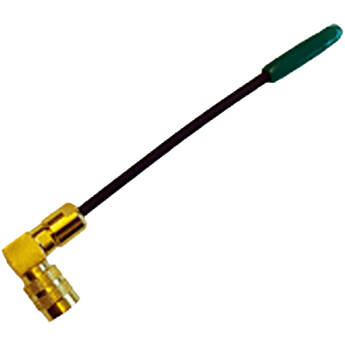 WISYCOM Whip Antenna, A Connector, Right Angle, 670-870 MHz (Green Cap)