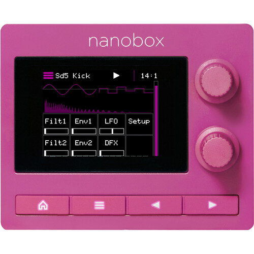 1010music nanobox razzmatazz Drum Sequencer with FM Synthesis and Sampling Module